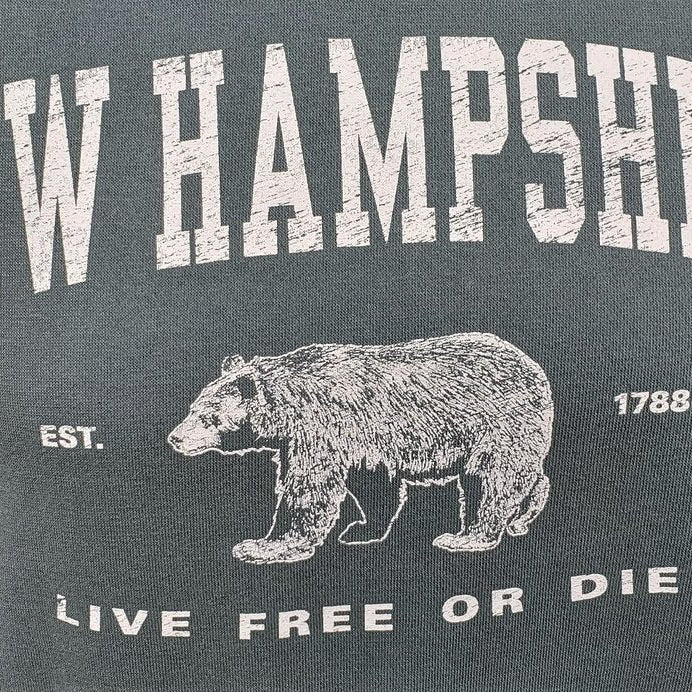 Vintage Bear NH Alpine Green Sweatshirt