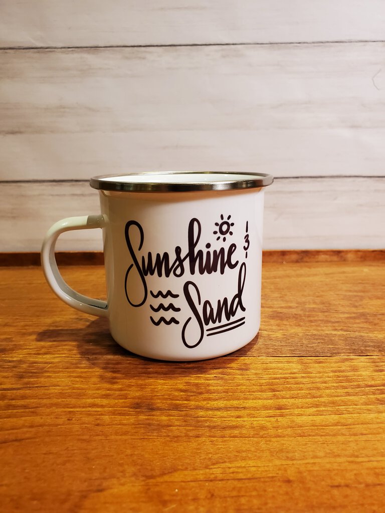 Sunshine and Sand Camp Mug