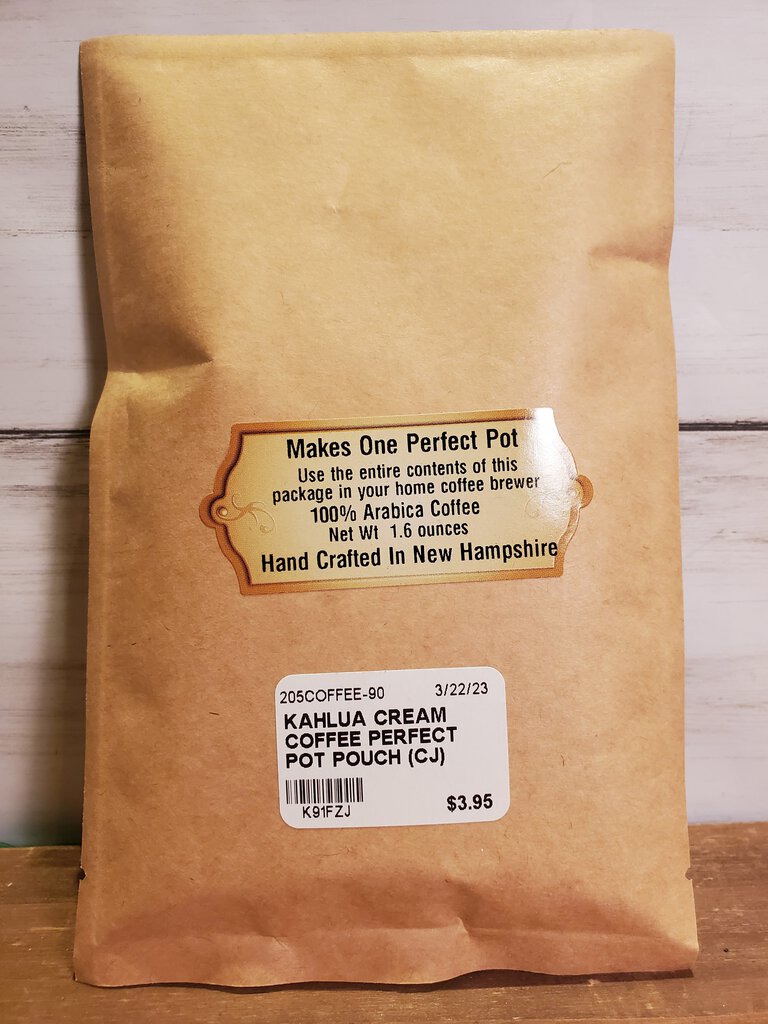 Kahlua Cream Coffee Perfect Pot Pouch
