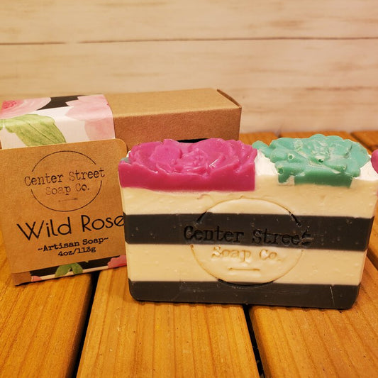 Wild Roses Soap Bar