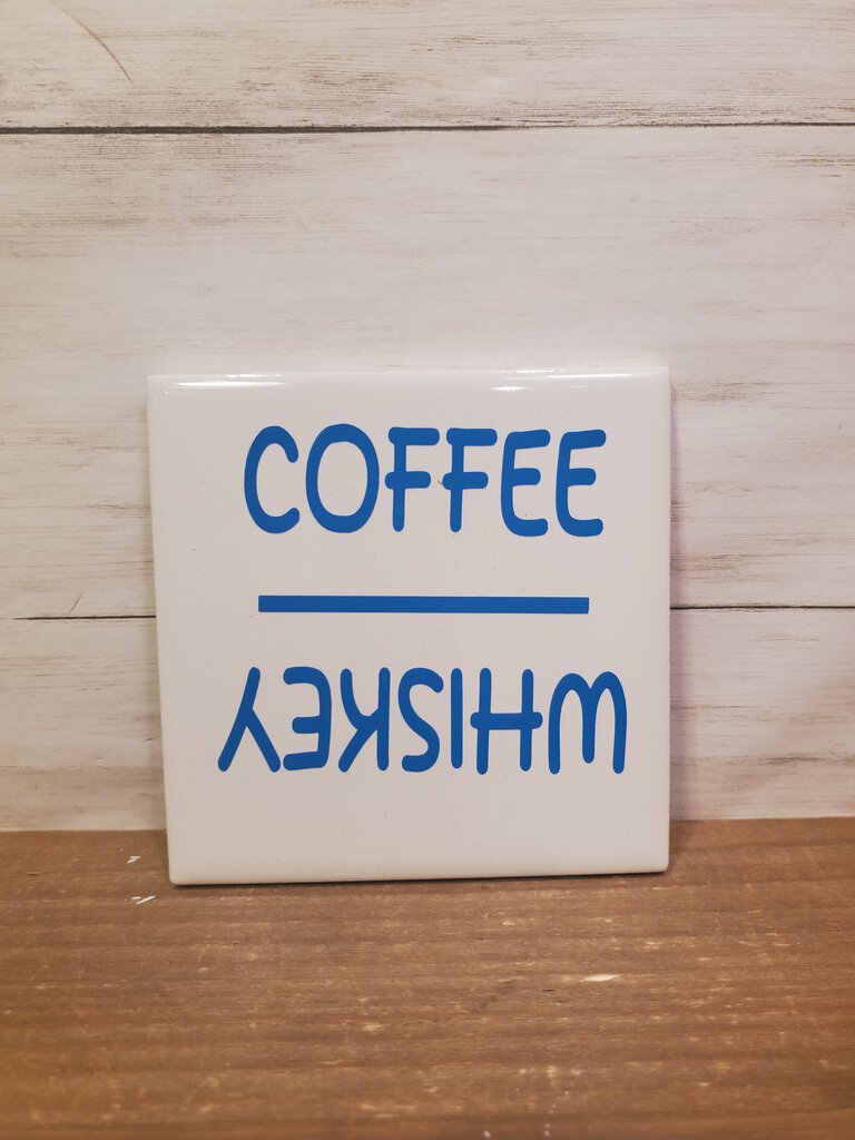Coffee Whiskey Coaster