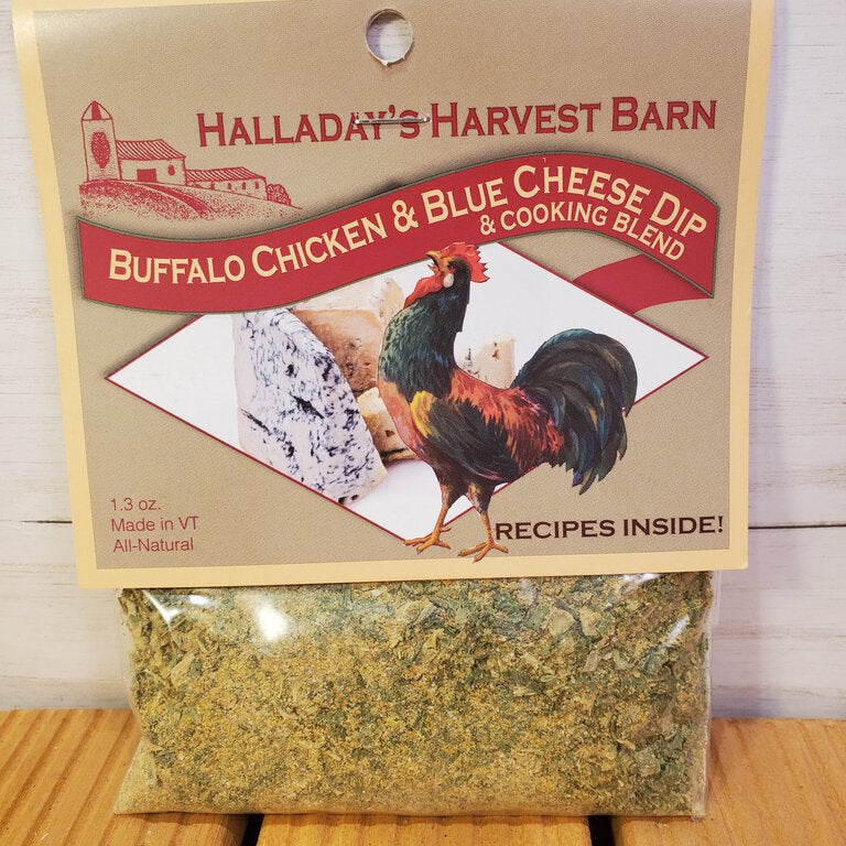 Buffalo Chicken and Blue Cheese Herb Dip