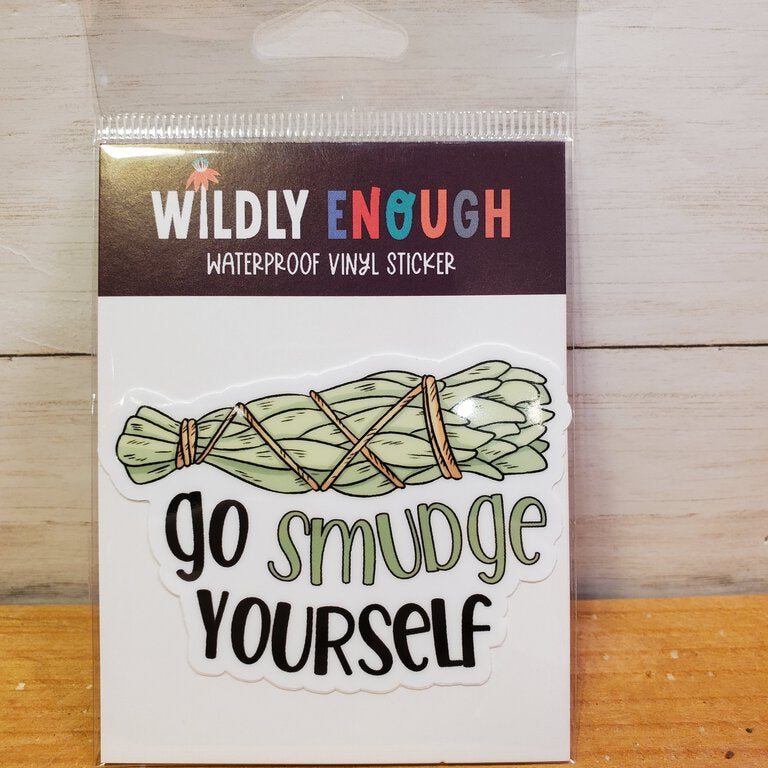 Go Smudge Yourself Sticker