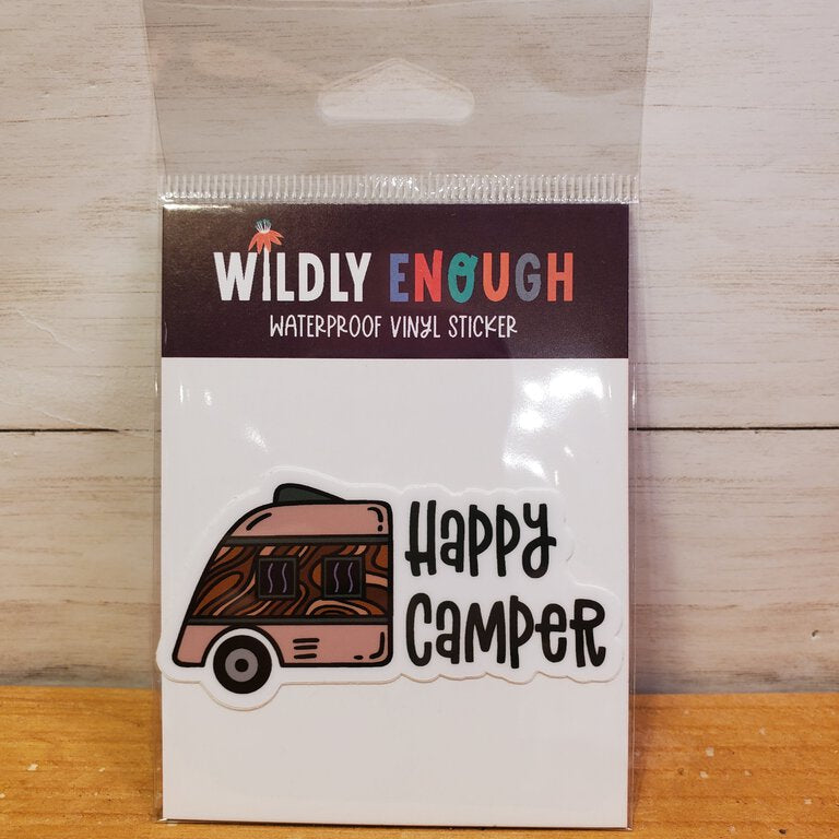 Happy Camper Sticker