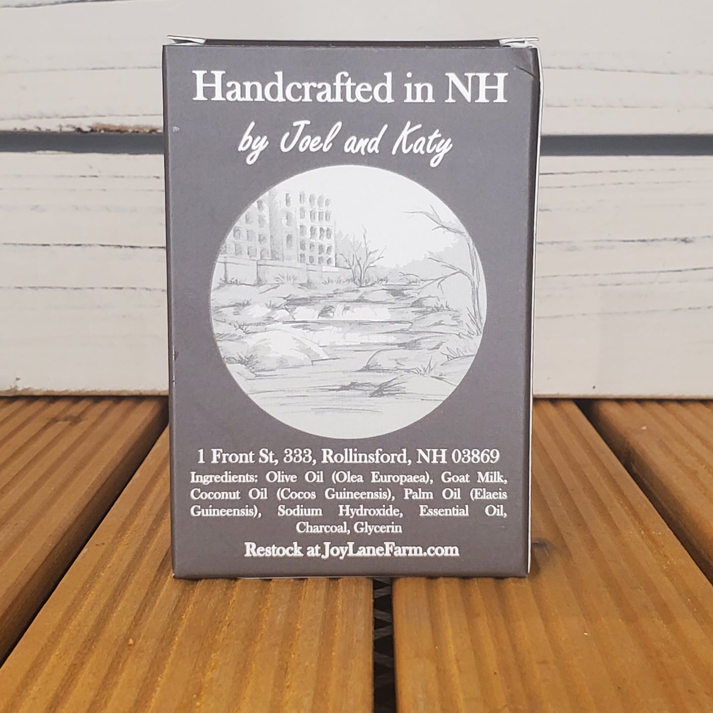 Charcoal Goat Milk Soap Bar Soap Joy Lane Farm