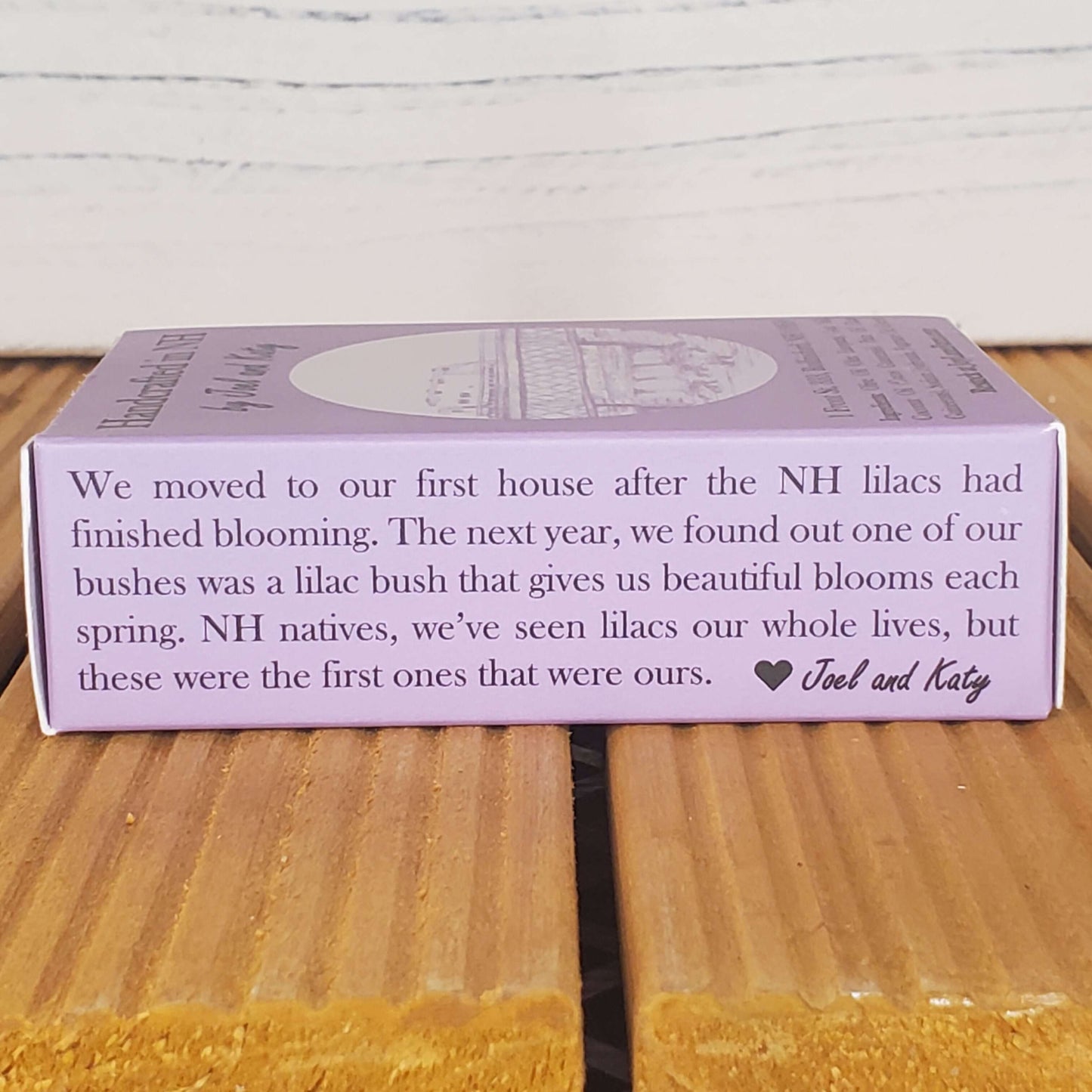 Lilac Goat Milk Soap Bar Soap Joy Lane Farm