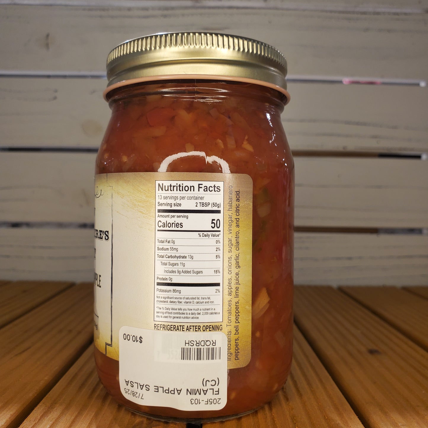 Flamin' Apple Salsa