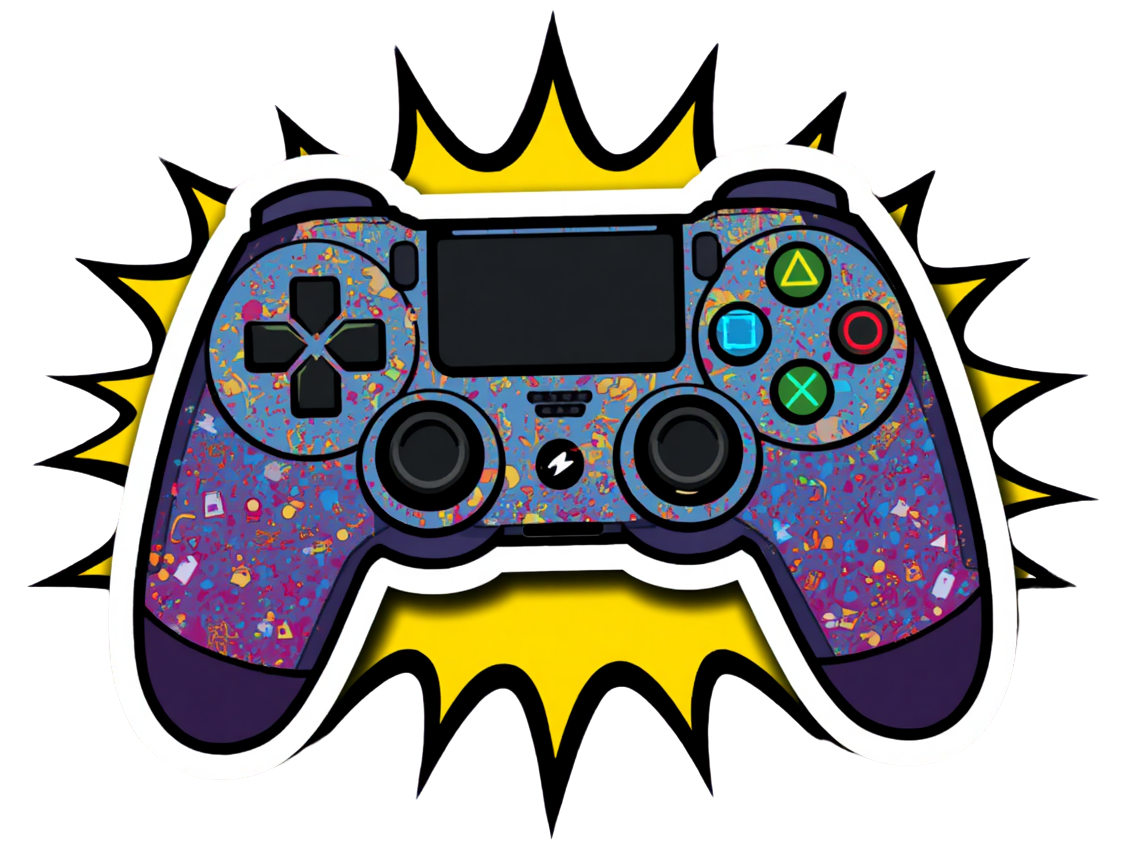 Galaxy Gaming Controller Sticker
