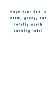 Stack of Chocolate Chip Cookie Birthday Card – Happy Birthday Greeting Card with Candle, Cute Dessert Design for Kids and Adults