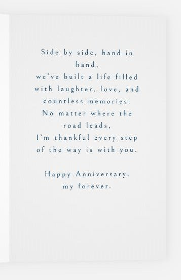 Women Couple Anniversary Card – Romantic Sunset Beach Design