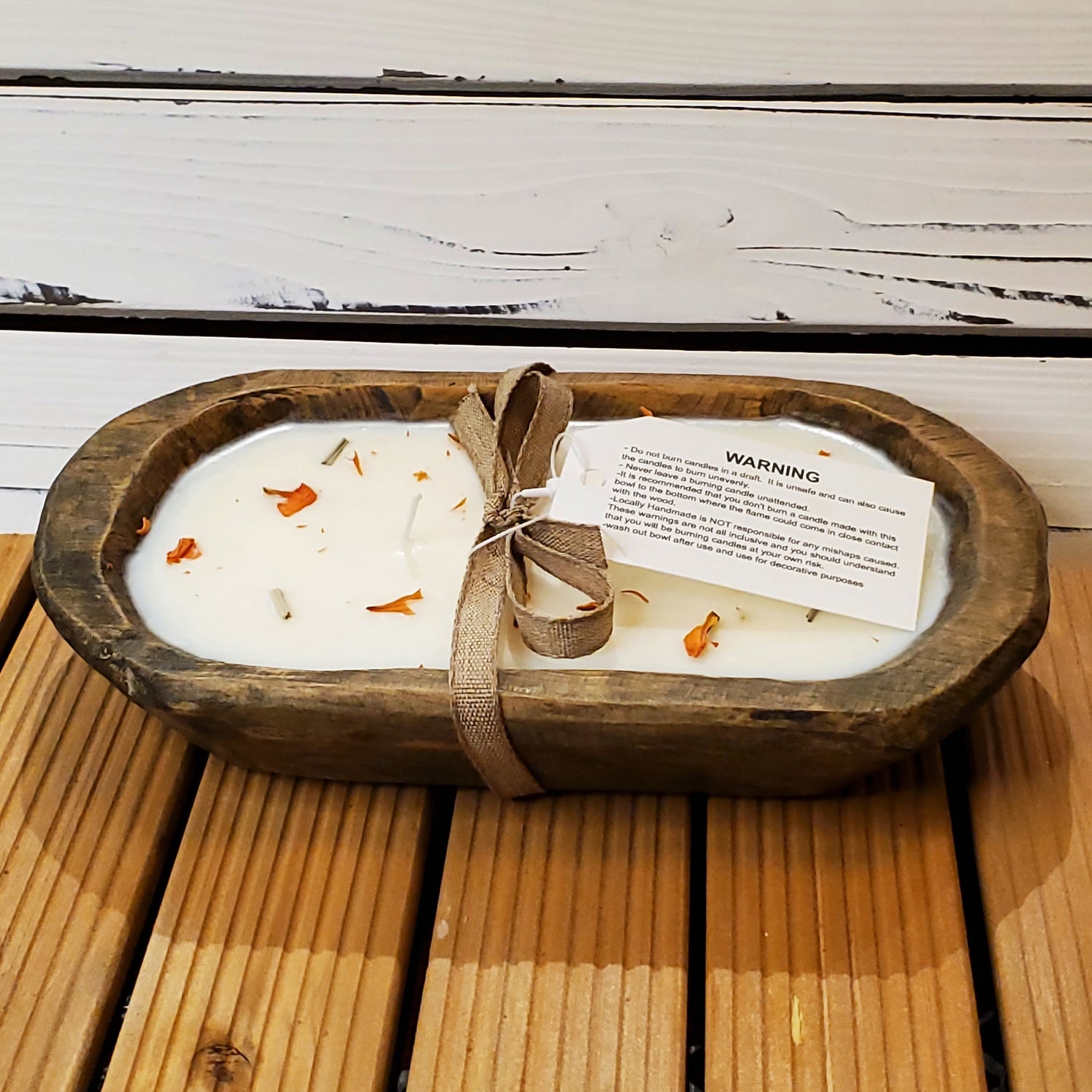Dough Bowl Candles