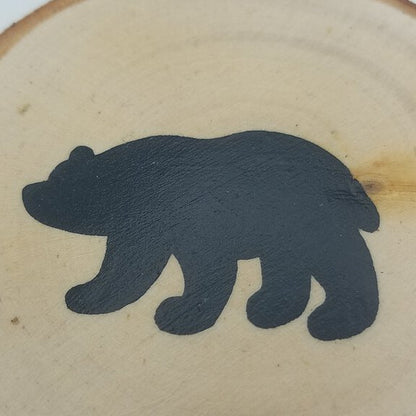 Bear Birch Tree Coaster