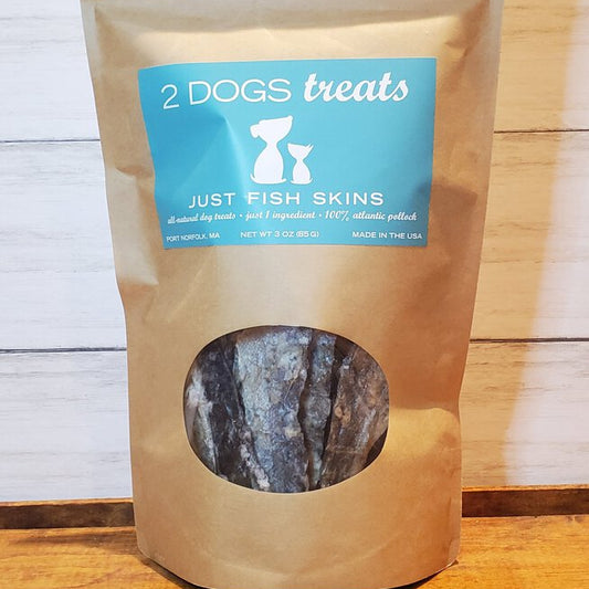 Just Fish Skin Dog Treats