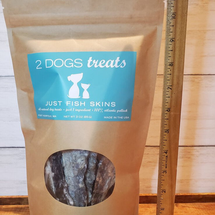 Just Fish Skin Dog Treats