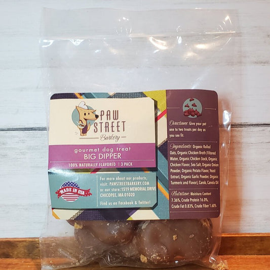 Three Pack Big Dipper Carob Dipped Treats