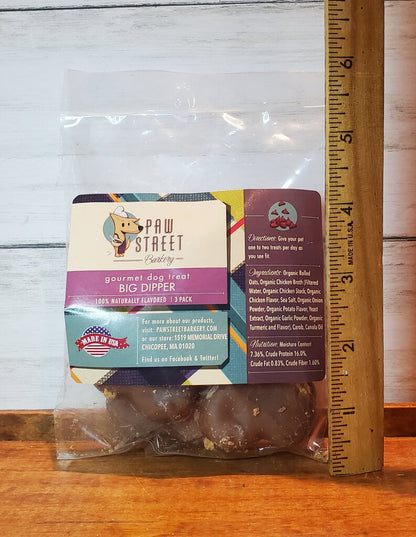 Three Pack Big Dipper Carob Dipped Treats