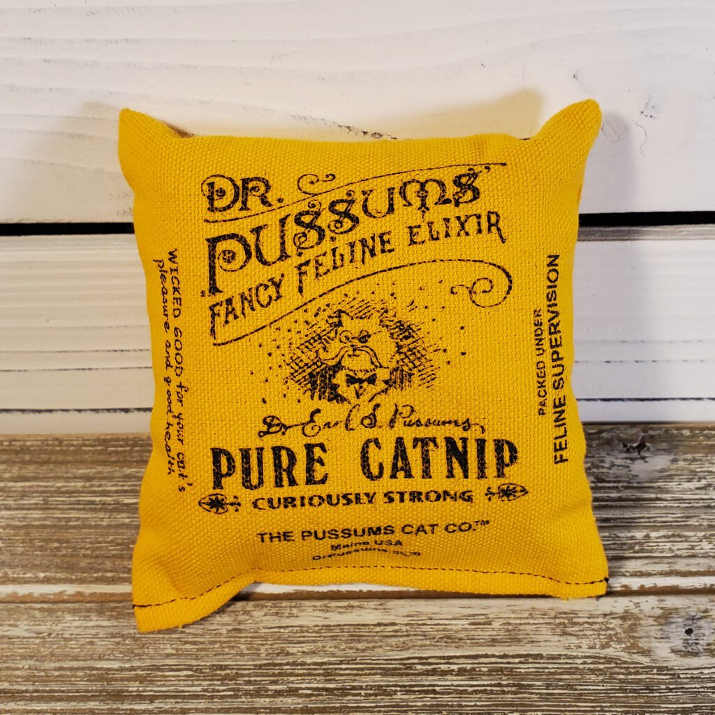 Catnip bag yellow