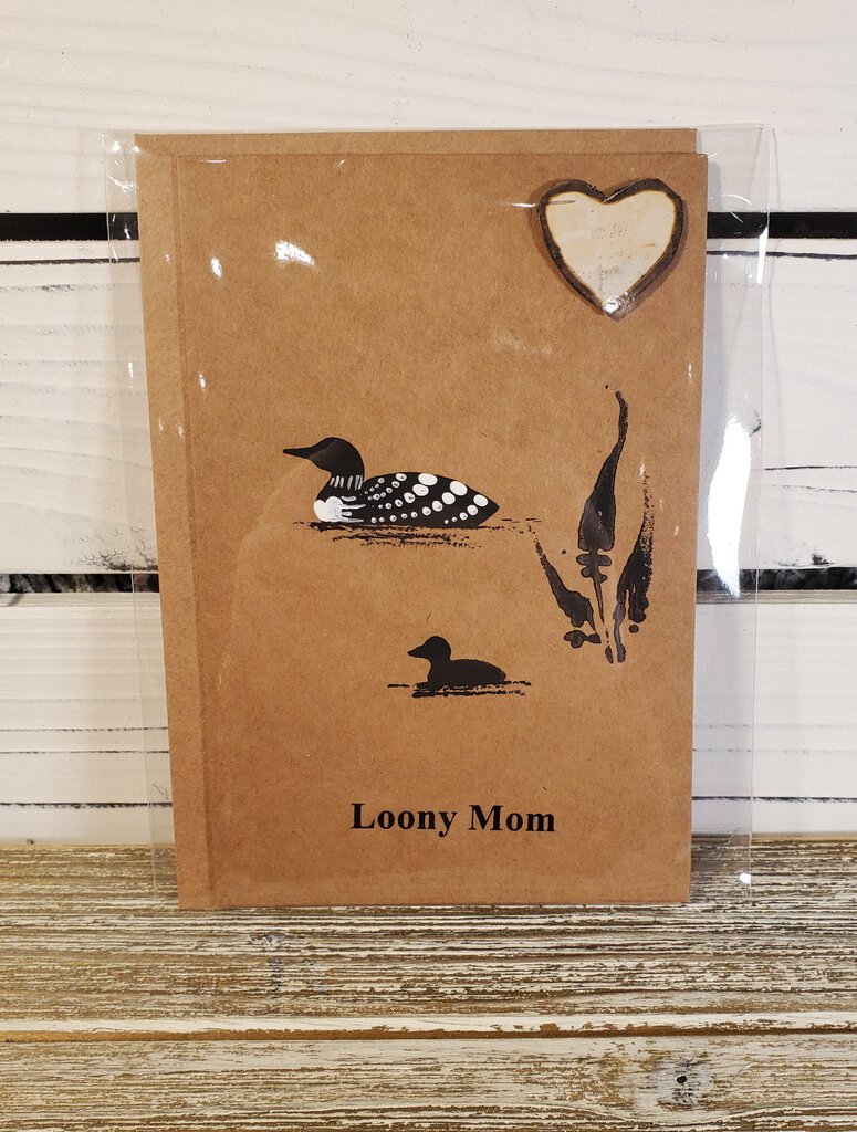 Loony Mom Greeting Card