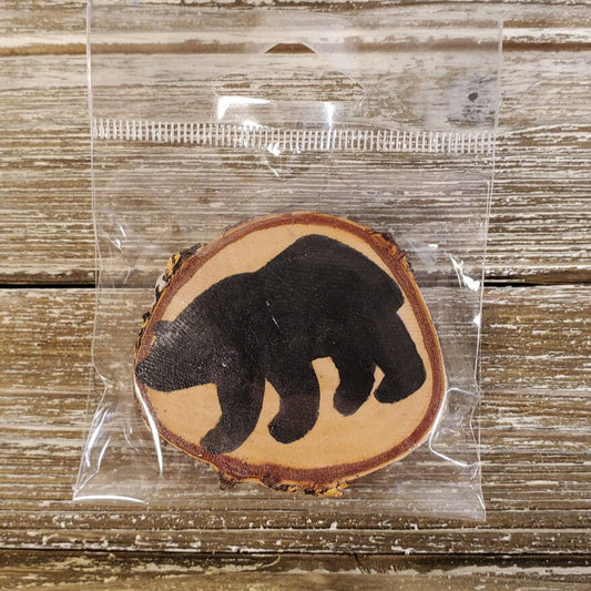 Bear Birch Tree Magnet