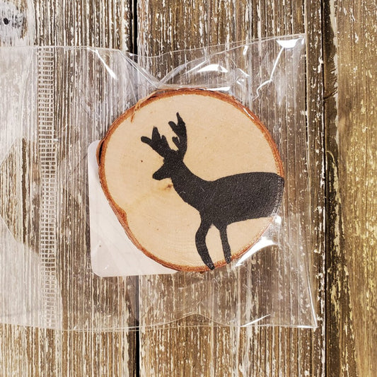 Deer Birch Tree Magnet