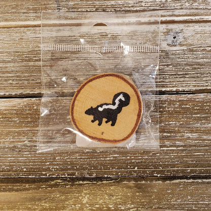 Skunk Birch Tree Magnet