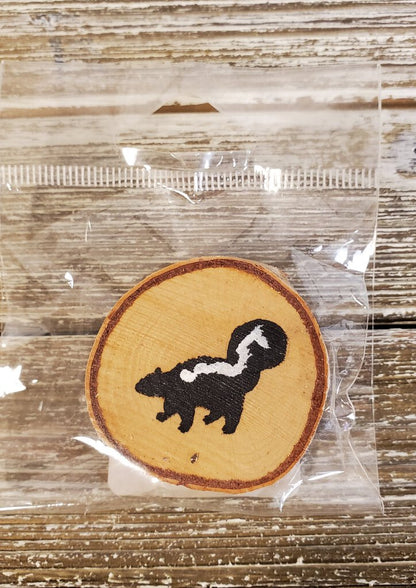 Skunk Birch Tree Magnet