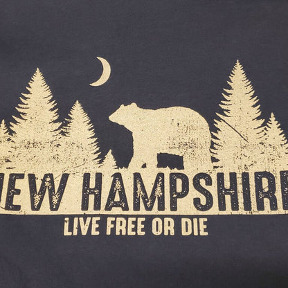 Moonwalk Bear NH Midnight T-Shirt