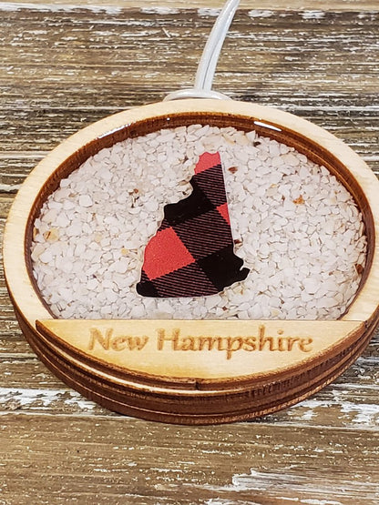 NH Crushed Shell Ornament