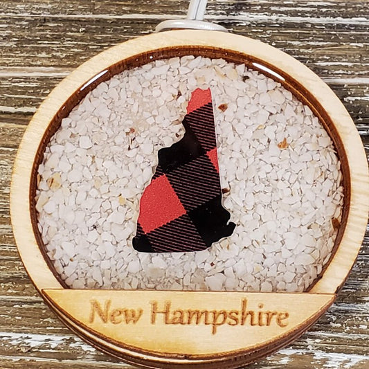 NH Crushed Shell Ornament