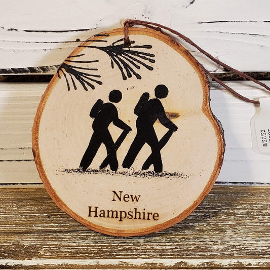 NH Hiker Medium Birch Ornament