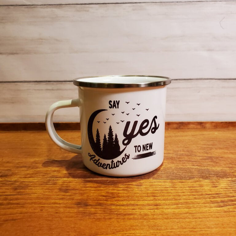 Say Yes to Adventure Camp Mug