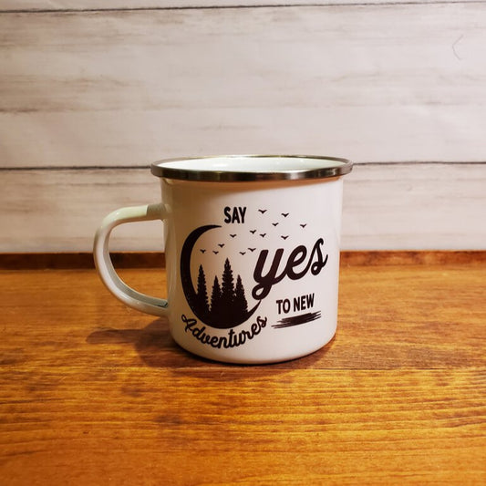 Say Yes to Adventure Camp Mug