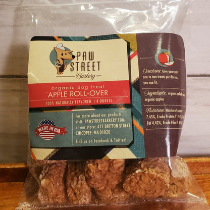 Apple Roll-Over Dog Treats