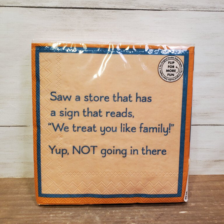 Therapist Like Family Napkins