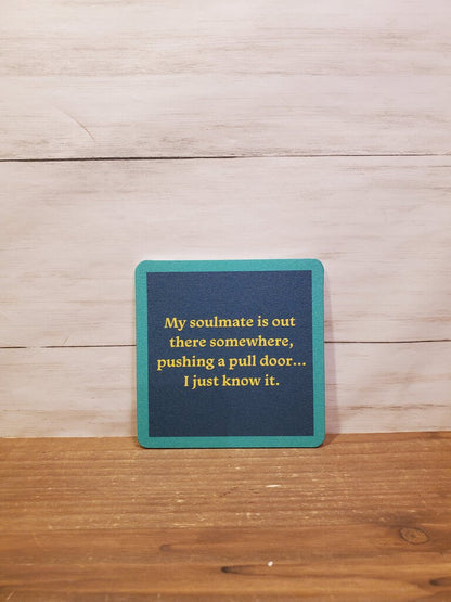 Handmade gift display on rustic table