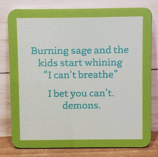 Burning Sage Coaster