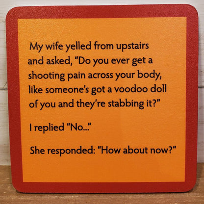 Voodoo Doll Coaster
