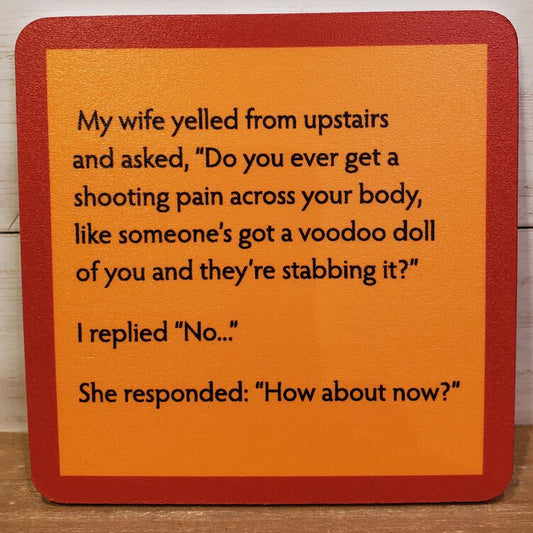 Voodoo Doll Coaster