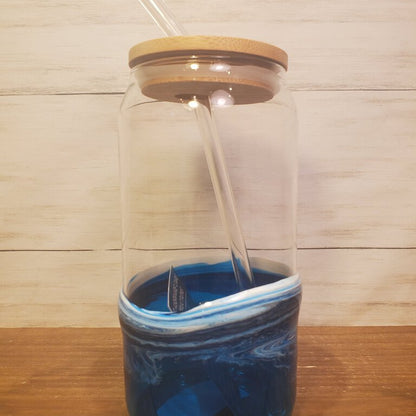 Ocean Water Glass Tumbler