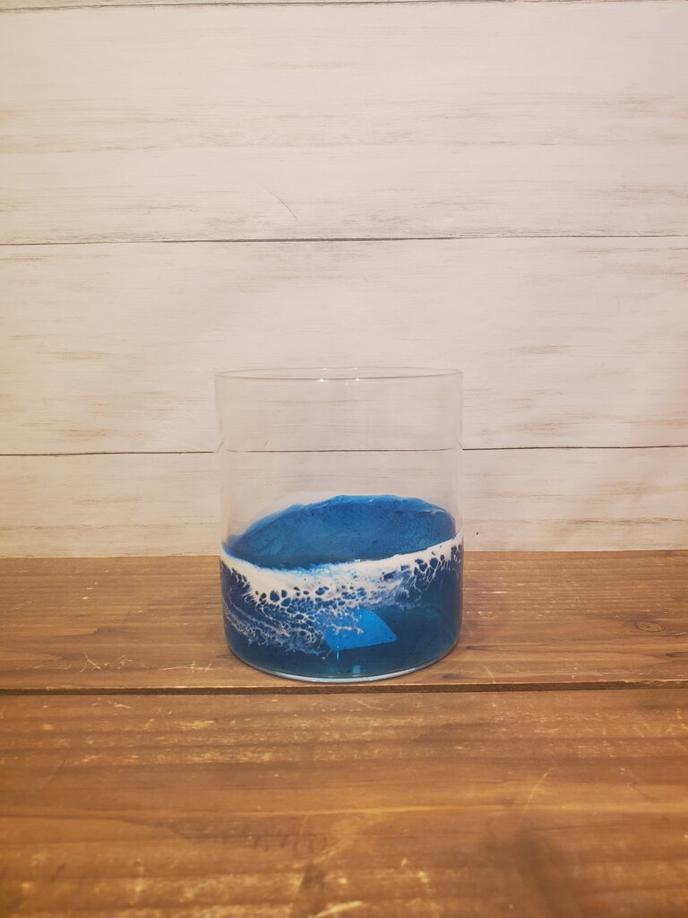 Whiskey Cocktail Ocean Glass