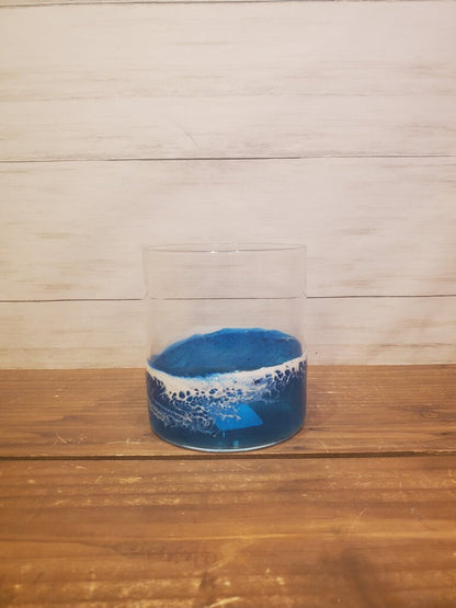Whiskey Cocktail Ocean Glass