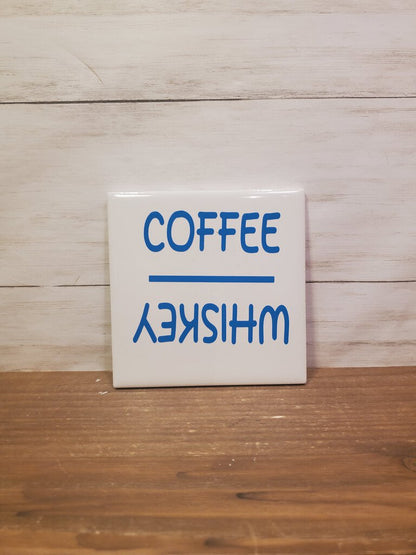 Coffee Whiskey Coaster