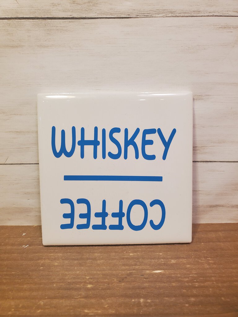 Coffee Whiskey Coaster