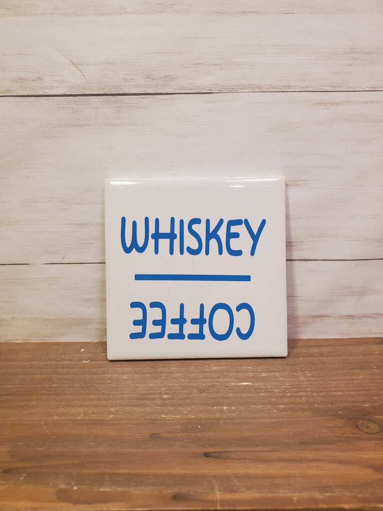 Coffee Whiskey Coaster