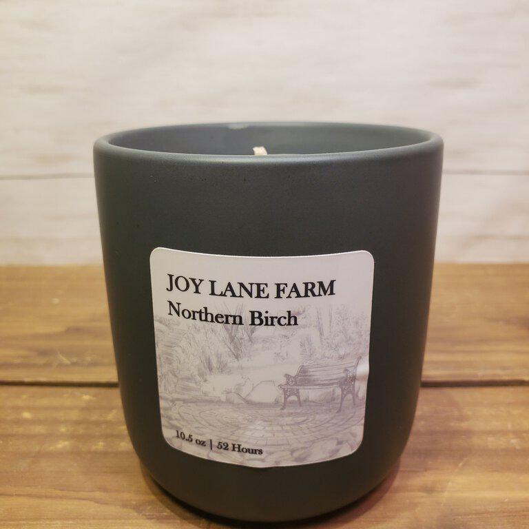 Northern Birch Ceramic Candle