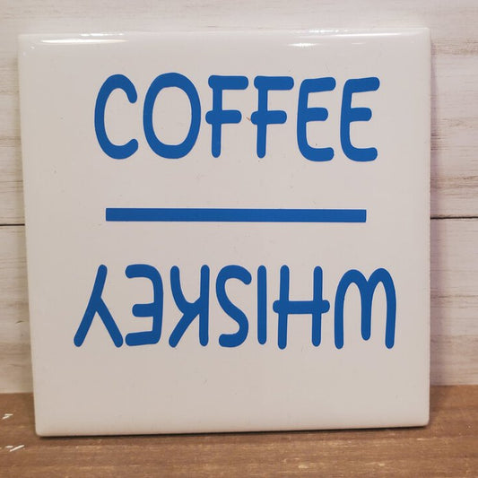 Coffee Whiskey Coaster