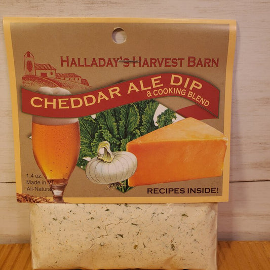 Cheddar Ale Herb Dip