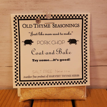 Pork Chop Coat and Bake Seasoning