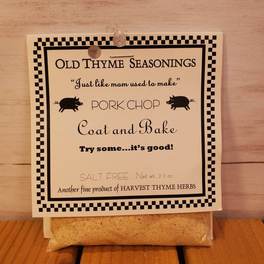 Pork Chop Coat and Bake Seasoning