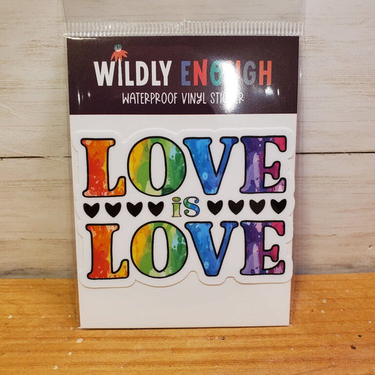 Love Is Love Pride Sticker
